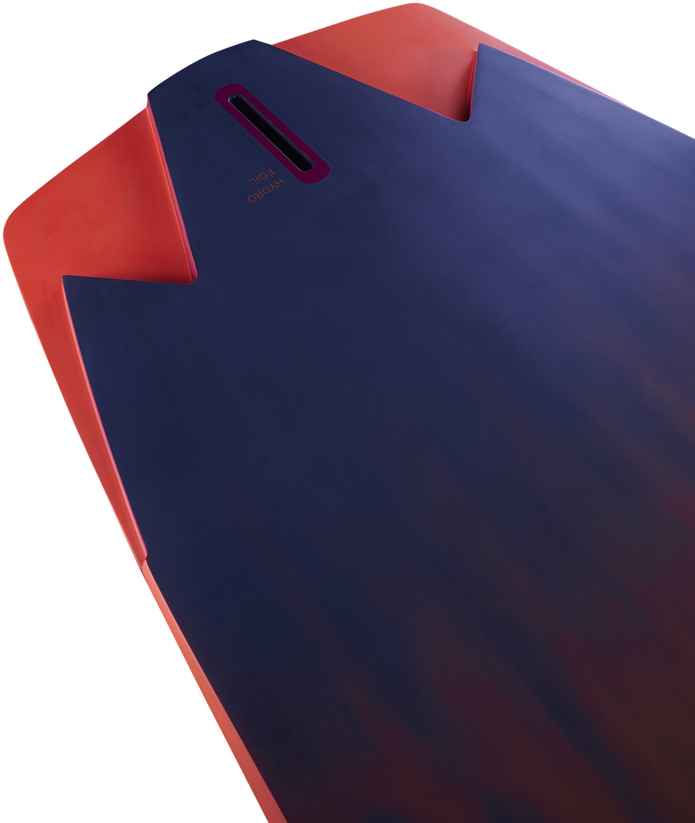 JP HydroFoil 2026 windsurf foiling deszka jellegzetes széles farokszekciója a Tuttle box csatlakozási ponttal