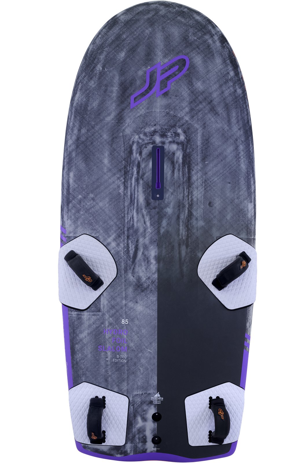 JP HydroFoil Slalom 2025 szlalom windsurf deszka S-TEC technológiával, felülnézet