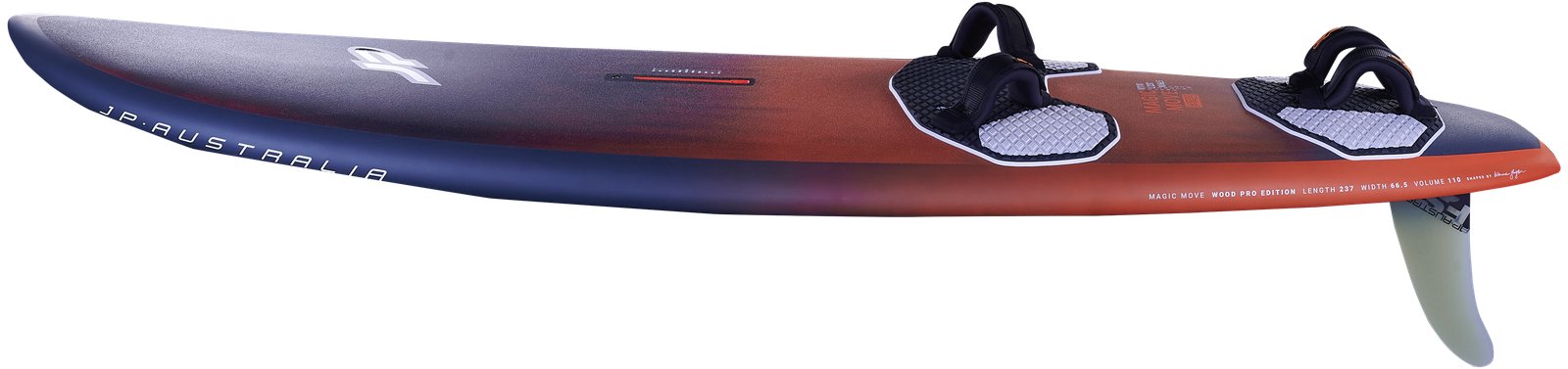 JP-Australia Magic Move 2026 free move windsurf deszka sportos kialakítással és G10 szkeggel