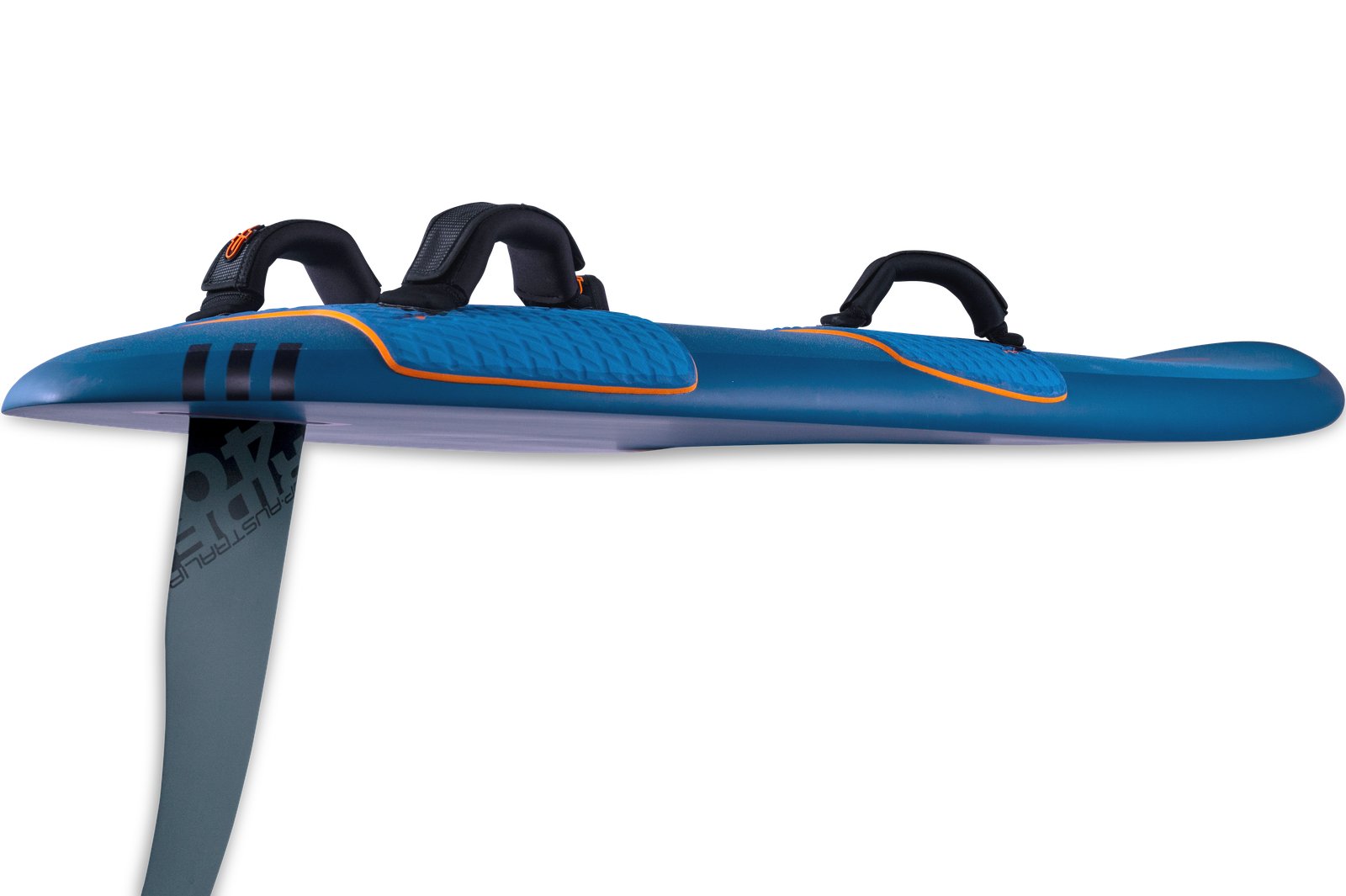 JP Magic Ride 2026 windsurf deszka részletgazdag képe lábtartópántokkal és szkeggel