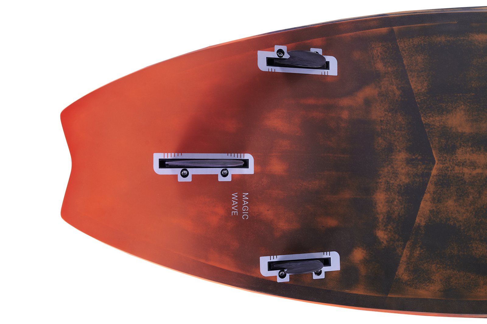 A JP Magic Wave 2026 windsurf deszka farokkialakítása és thruster szkegrendszere