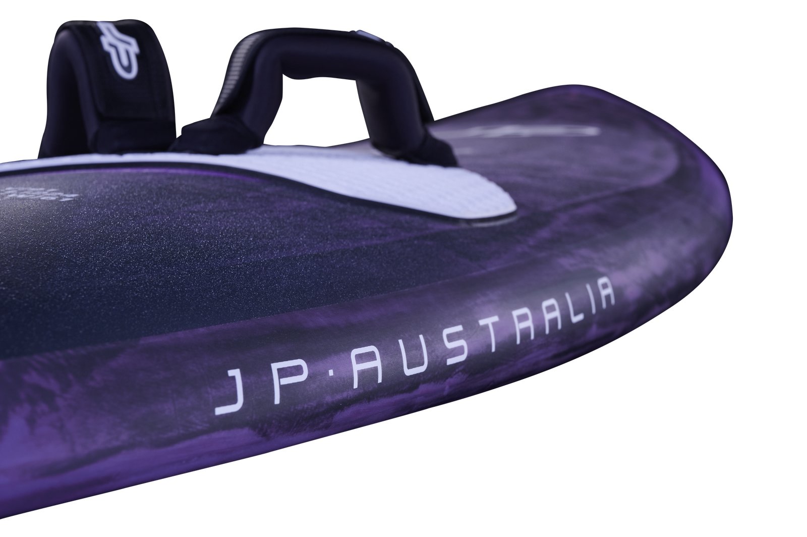JP Australia Magic Wave 2026 lila színű wave windsurf deszka részlete lábtartókkal