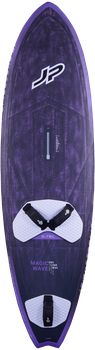 JP Magic Wave 2026 hullámlovas szörfdeszka lila színben, S-TEC technológiával és lábtartókkal