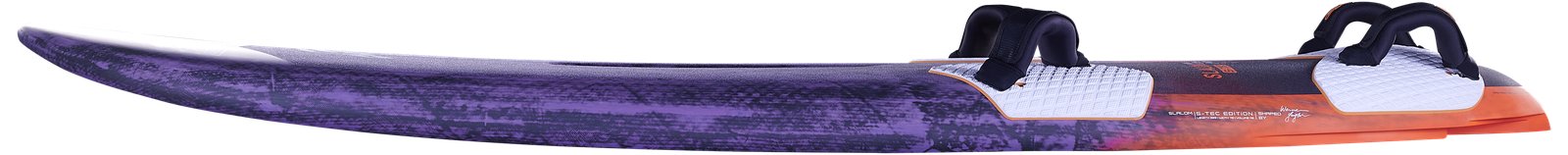 JP Australia Slalom 2026 szlalom szörfdeszka S-TEC technológiával, lábpántokkal felszerelve