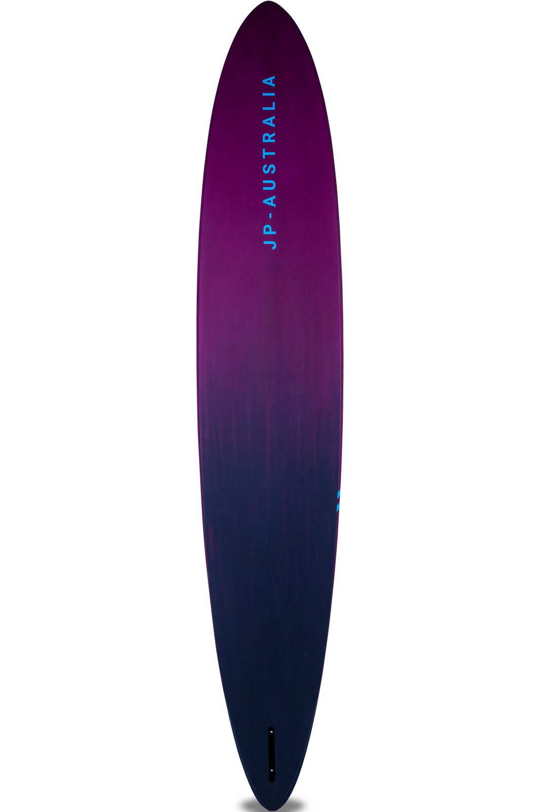 JP-Australia Speed 2026 windsurfing speed deszka felülnézetből, sötét lila és kék színátmenetes mintázattal