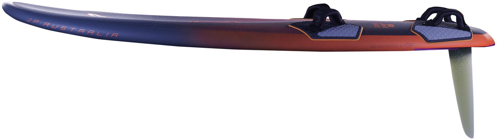 JP-Australia Super Sport 2026 freeride windsurf deszka G10 szkeggel és lábpántokkal