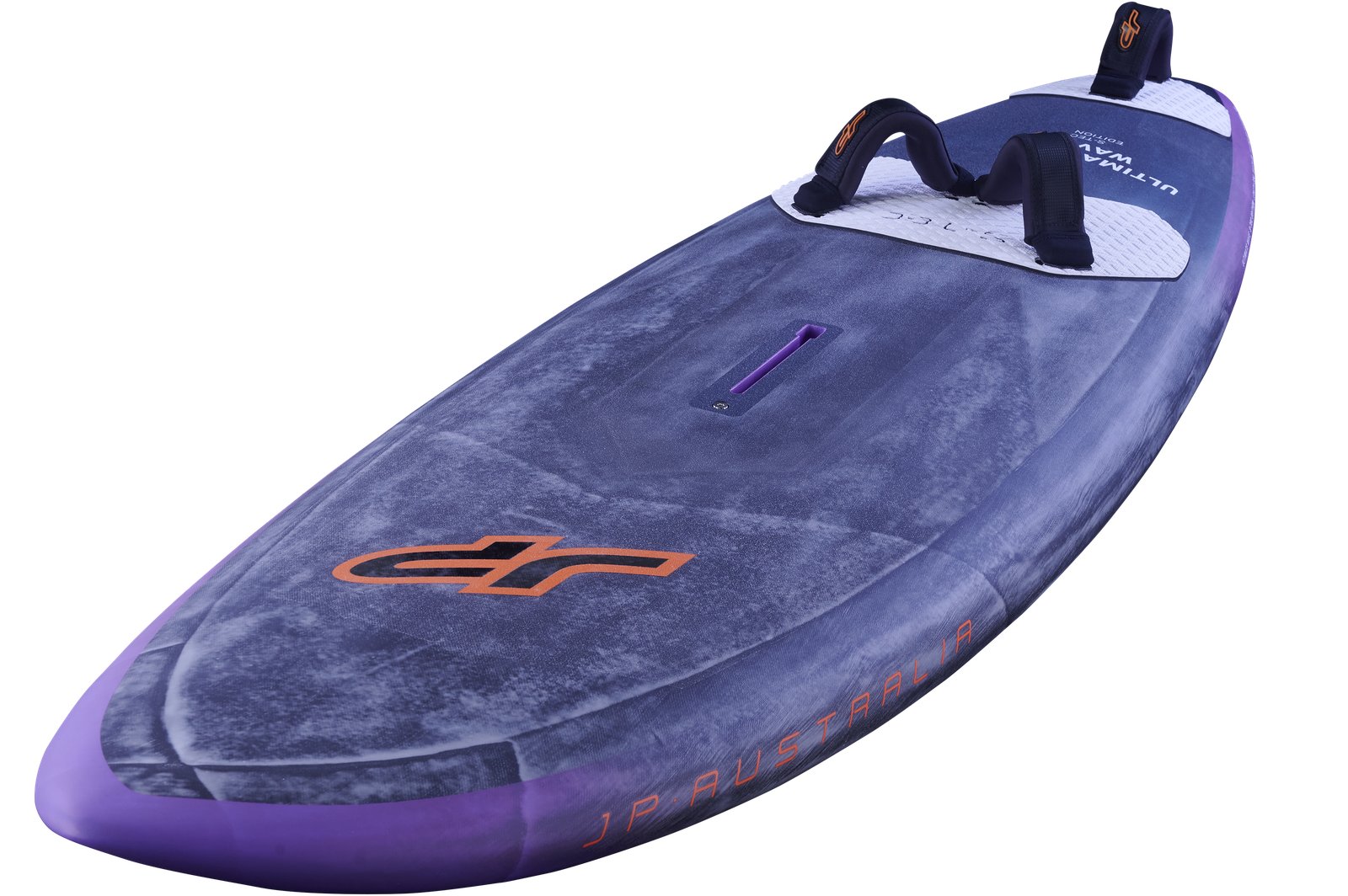 JP Australia Ultimate Wave 2025 S-TEC szörfdeszka lila, karbonszálas mintázattal