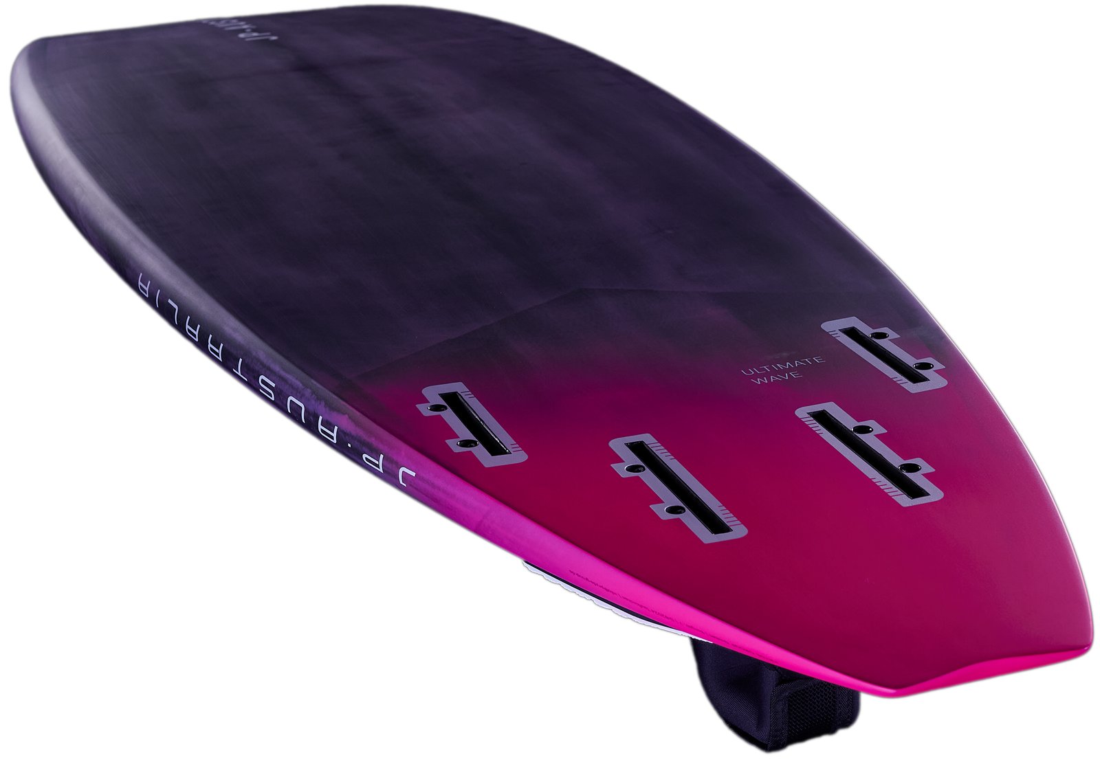 JP Australia Ultimate Wave 2026 windsurf deszka alja négy slot boxszal és színátmenetes kialakítással