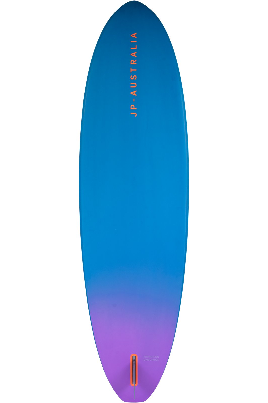 JP-Australia Young Gun Magic Move 2026 freeride windsurf deszka gyerekeknek kék-lila színátmenettel