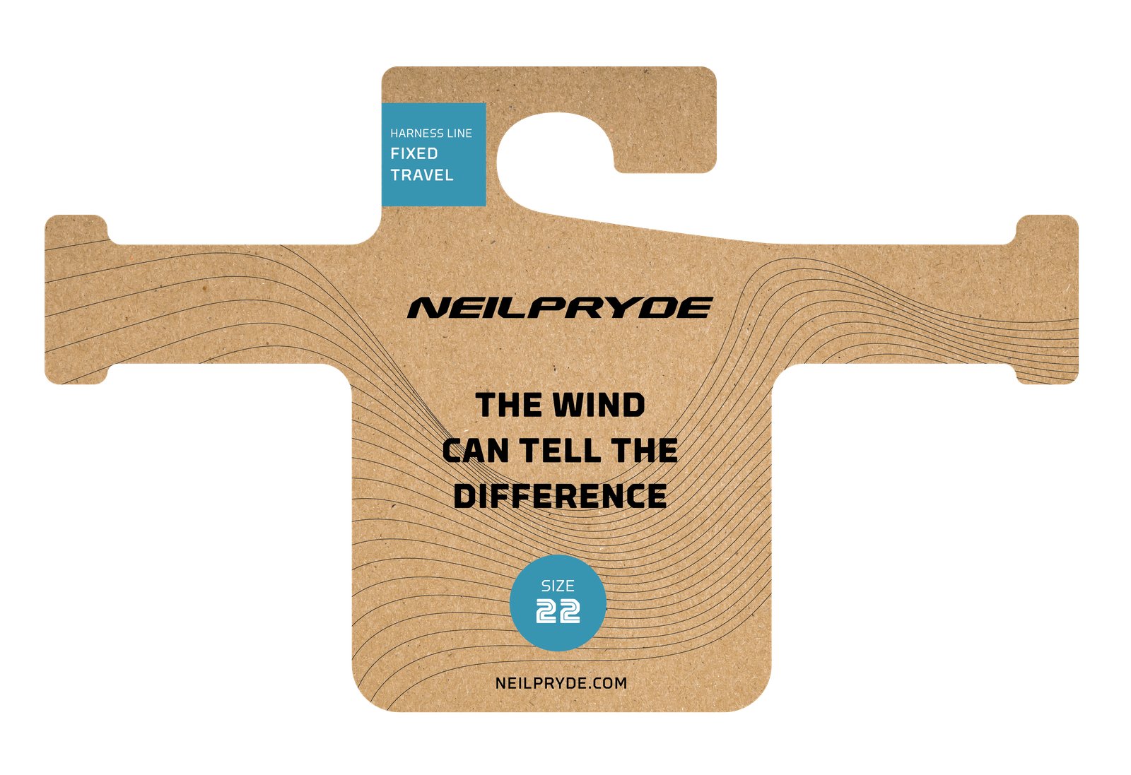 NeilPryde Fixed HL Travel 2026 szörf trapézkötél 22-es méretben, csomagolásával