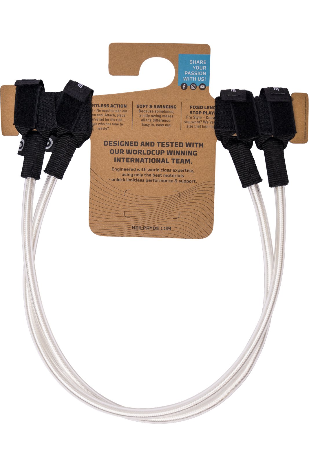 NeilPryde Fixed HL Travel 2026 fix hosszúságú trapéz kötelek gyorsrögzítővel