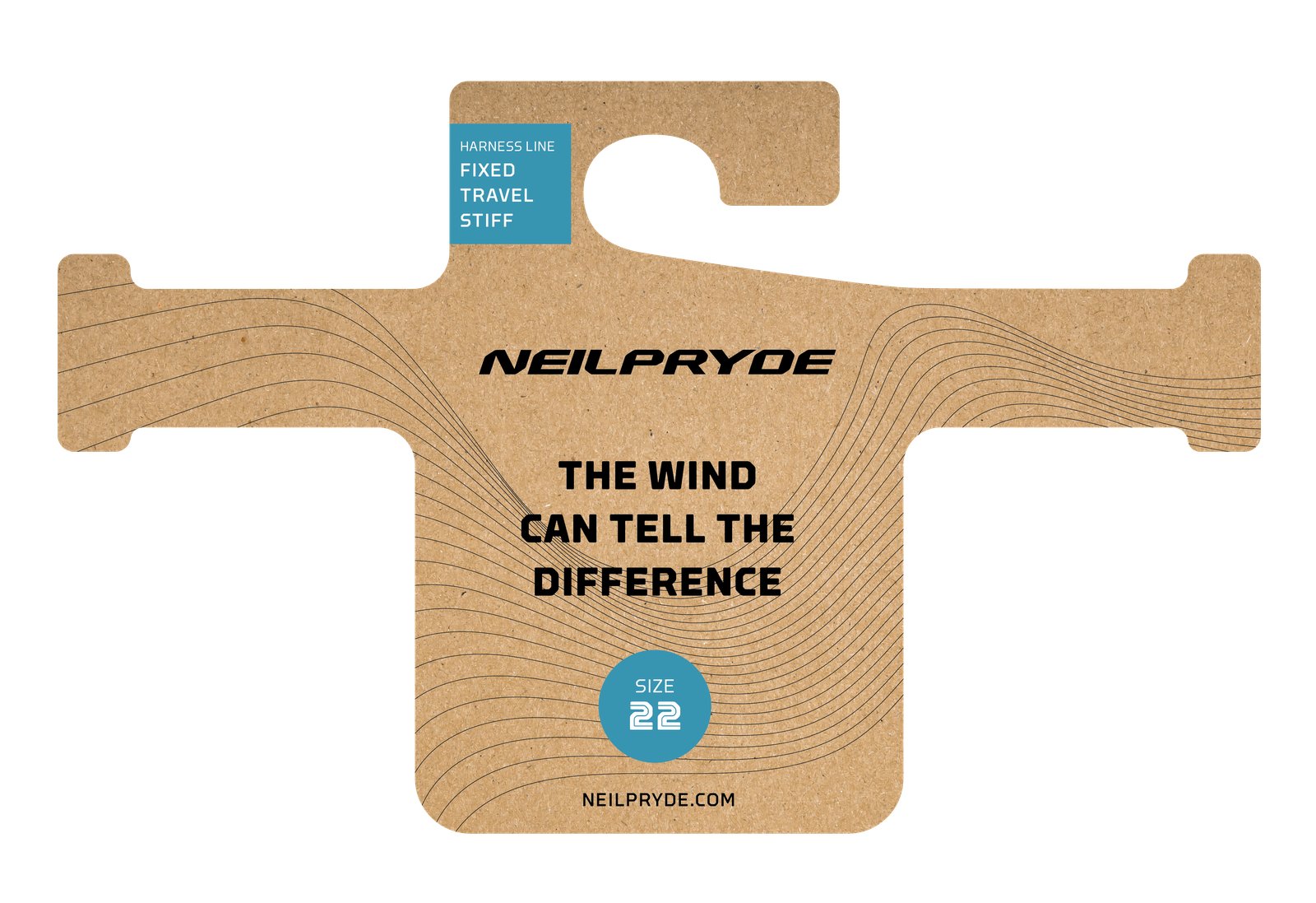 NeilPryde Fixed HL Travel S 2026 merev hosszúságú trapézkötél 22-es méretben