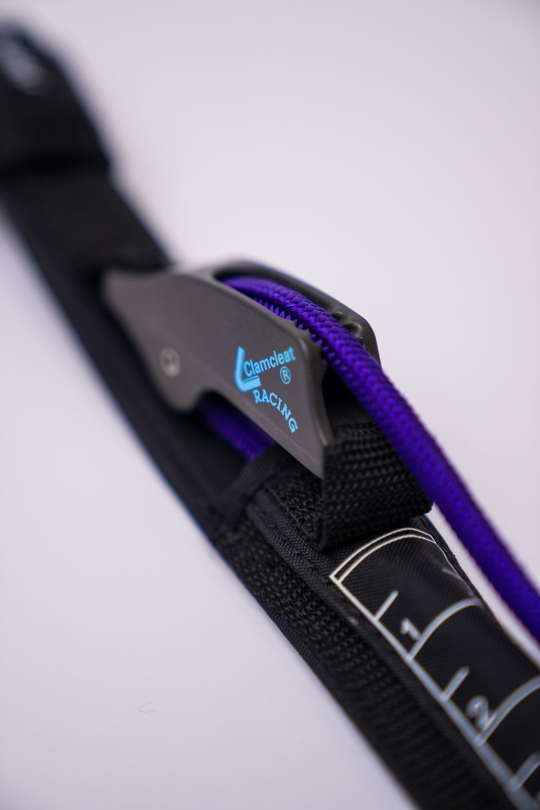 Race HL Pro S 2026 windsurf trapézkötél eredeti Clamcleat racsnis állítóval és mérőskálás hevederrel