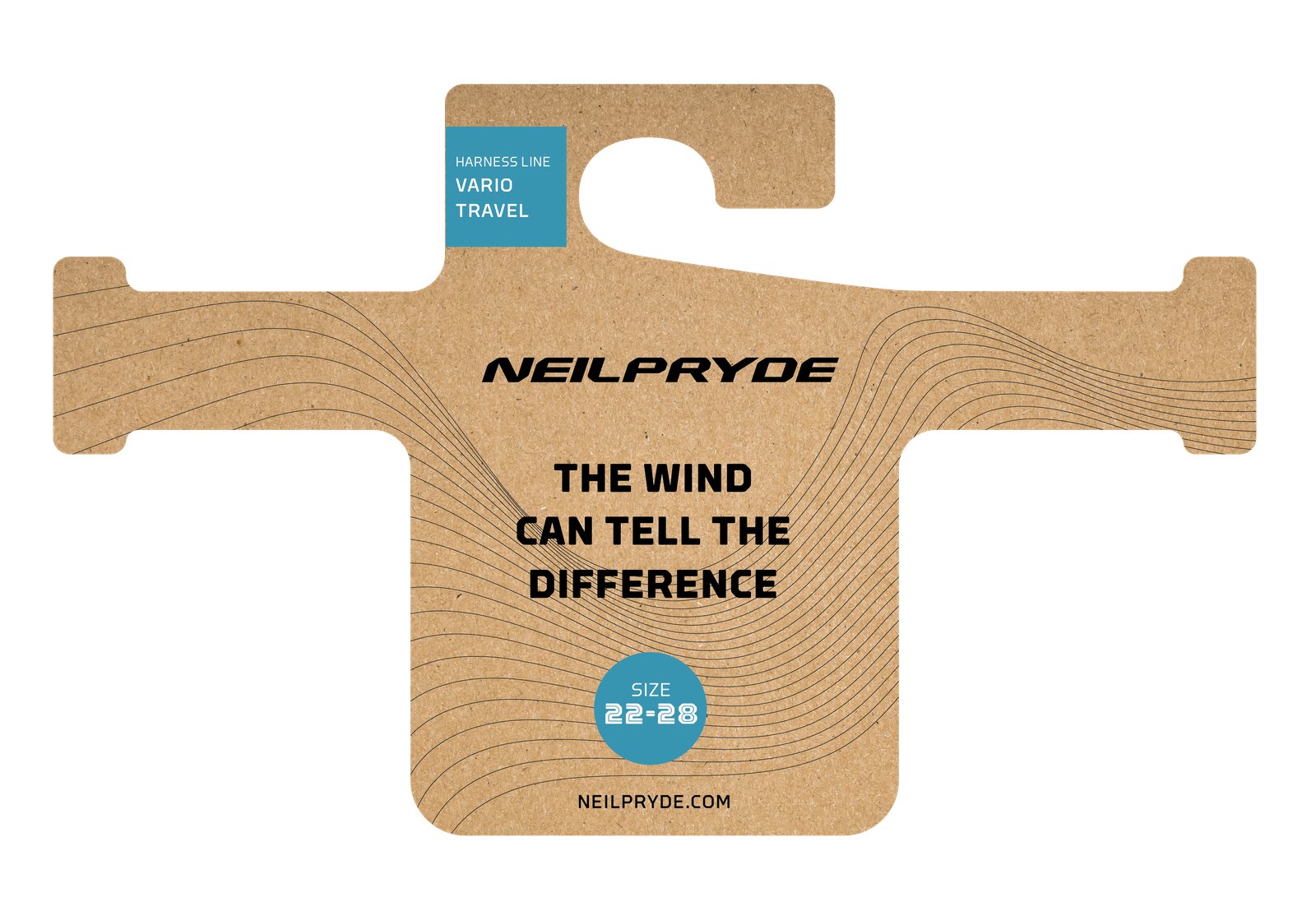 NeilPryde Travel Vario HL 2026 windsurf trapéz zsinór csomagolás 22-28 méretben