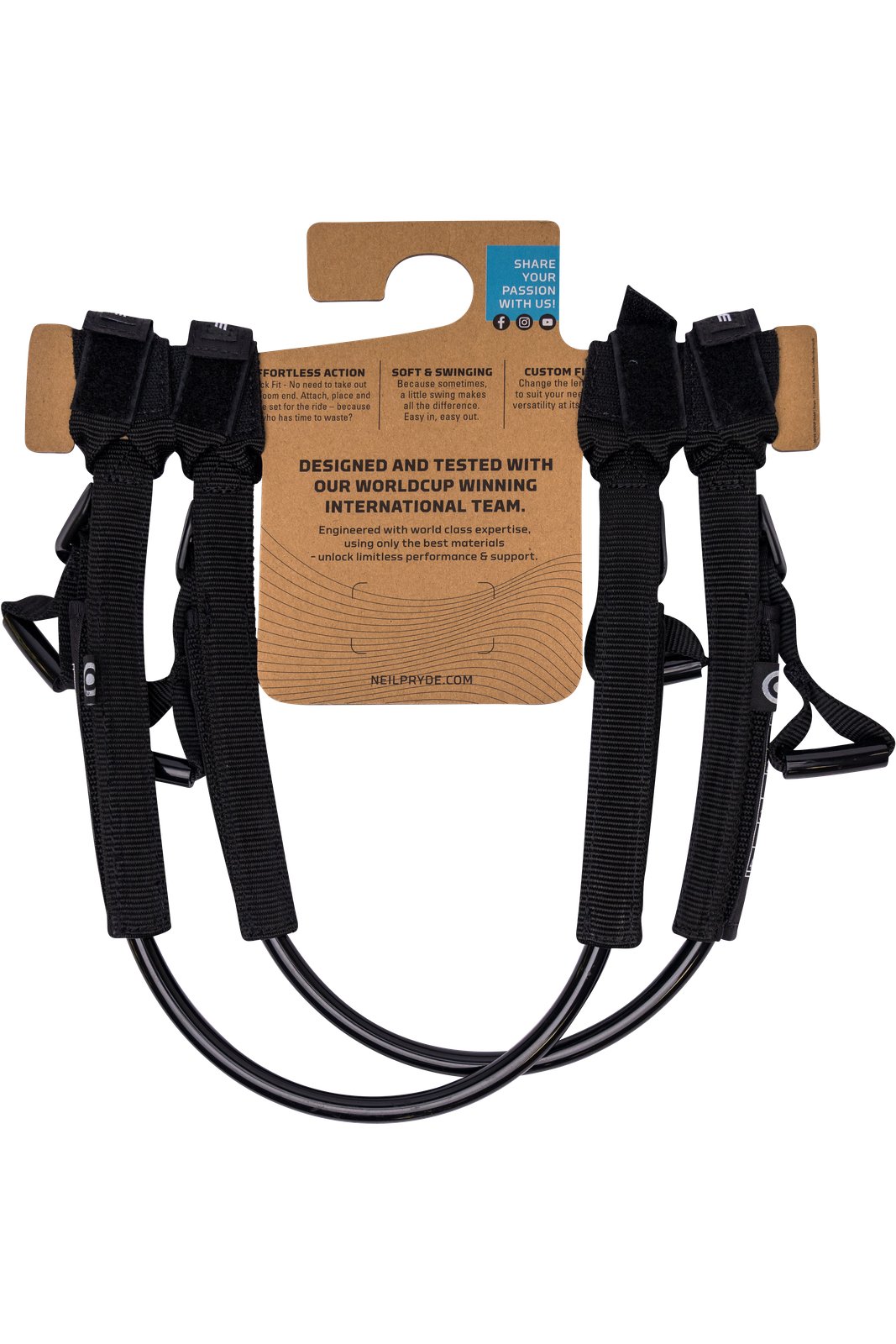 NeilPryde Travel Vario HL 2026 állítható szörf trapézkötél csomagolásban