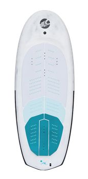 Cabrinha Code 2026 wingfoil deszka felülnézetből, deckpad borítással