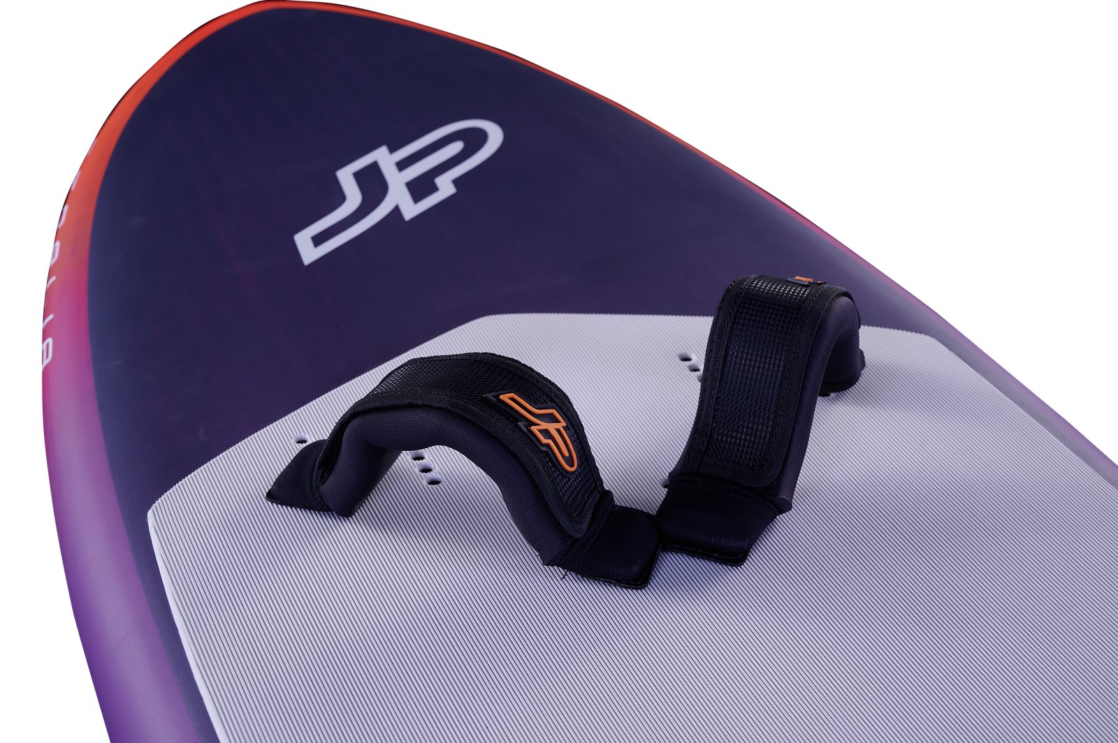 JP RS 2026 wingfoil deszka lábpántokkal felszerelt fedélzete