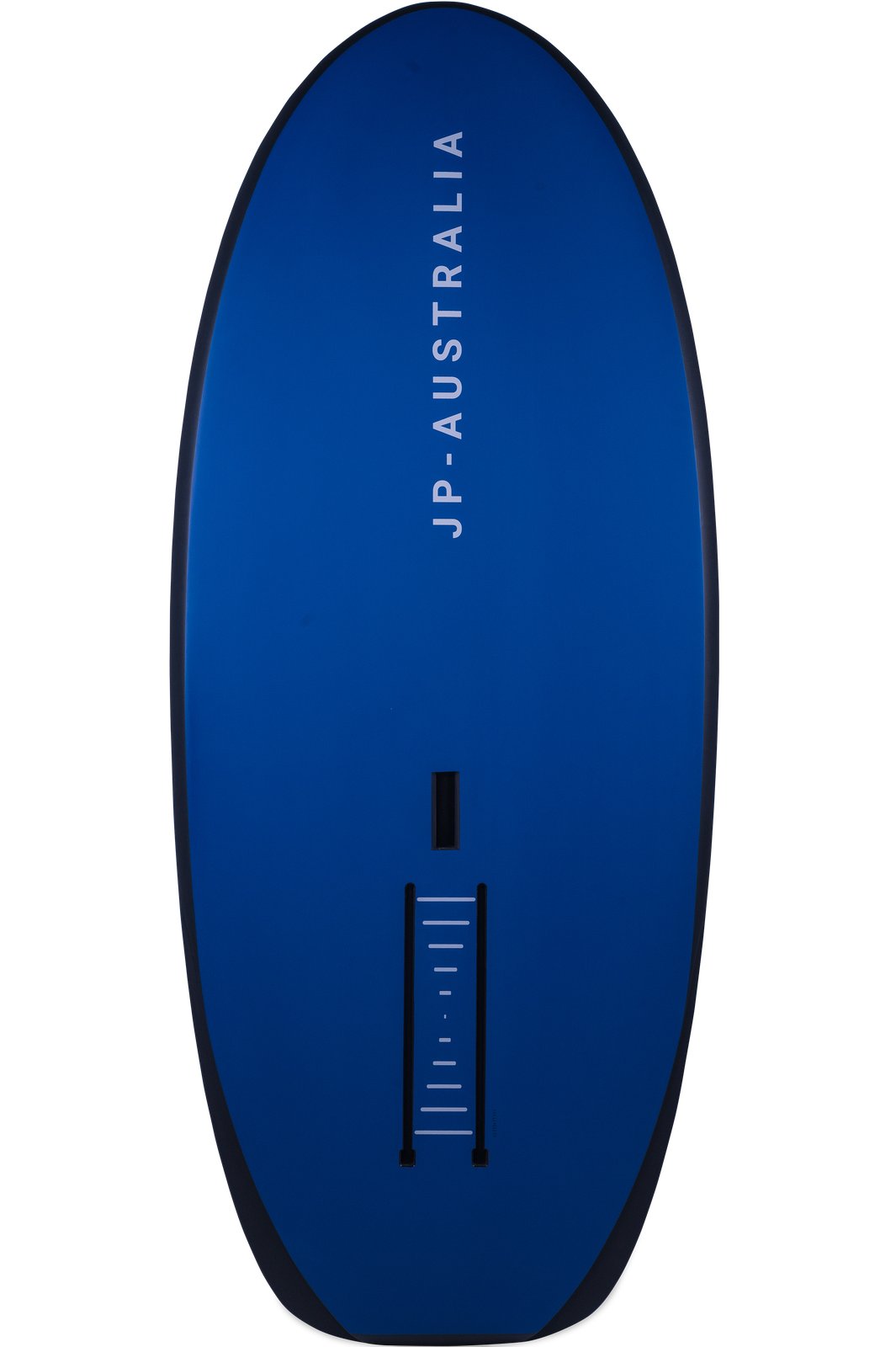 JP-Australia X-Winger 2025 wingfoil deszka alulnézetből a foil rögzítési pontokkal