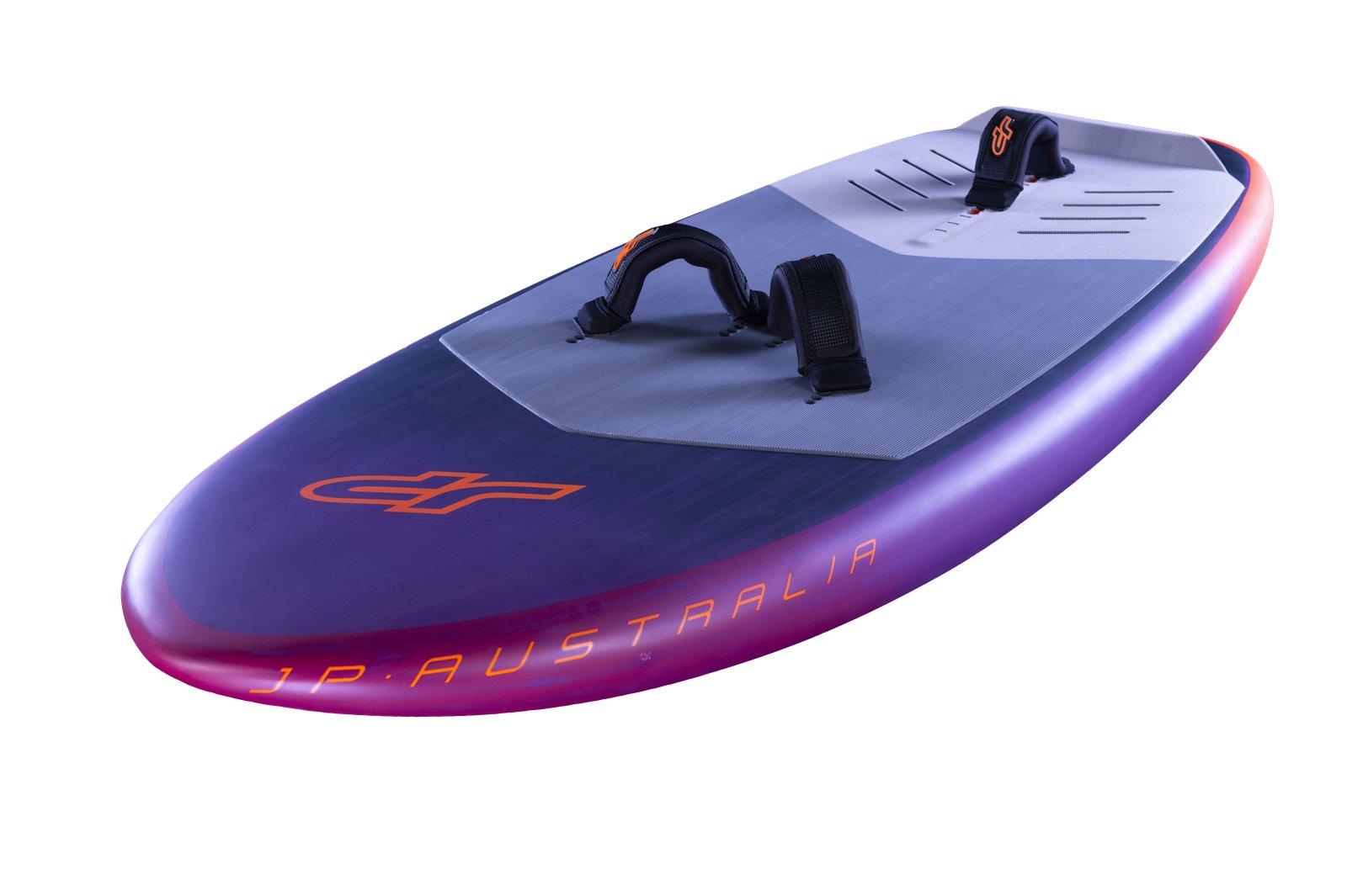JP Australia XR 2026 freeride wingfoil deszka lábpántokkal, stabil kialakítással