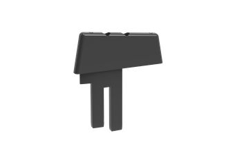 DT 2026 interchangeable head CNC megmunkált erősített alumínium árbocfej két titanium csatlakozási ponttal