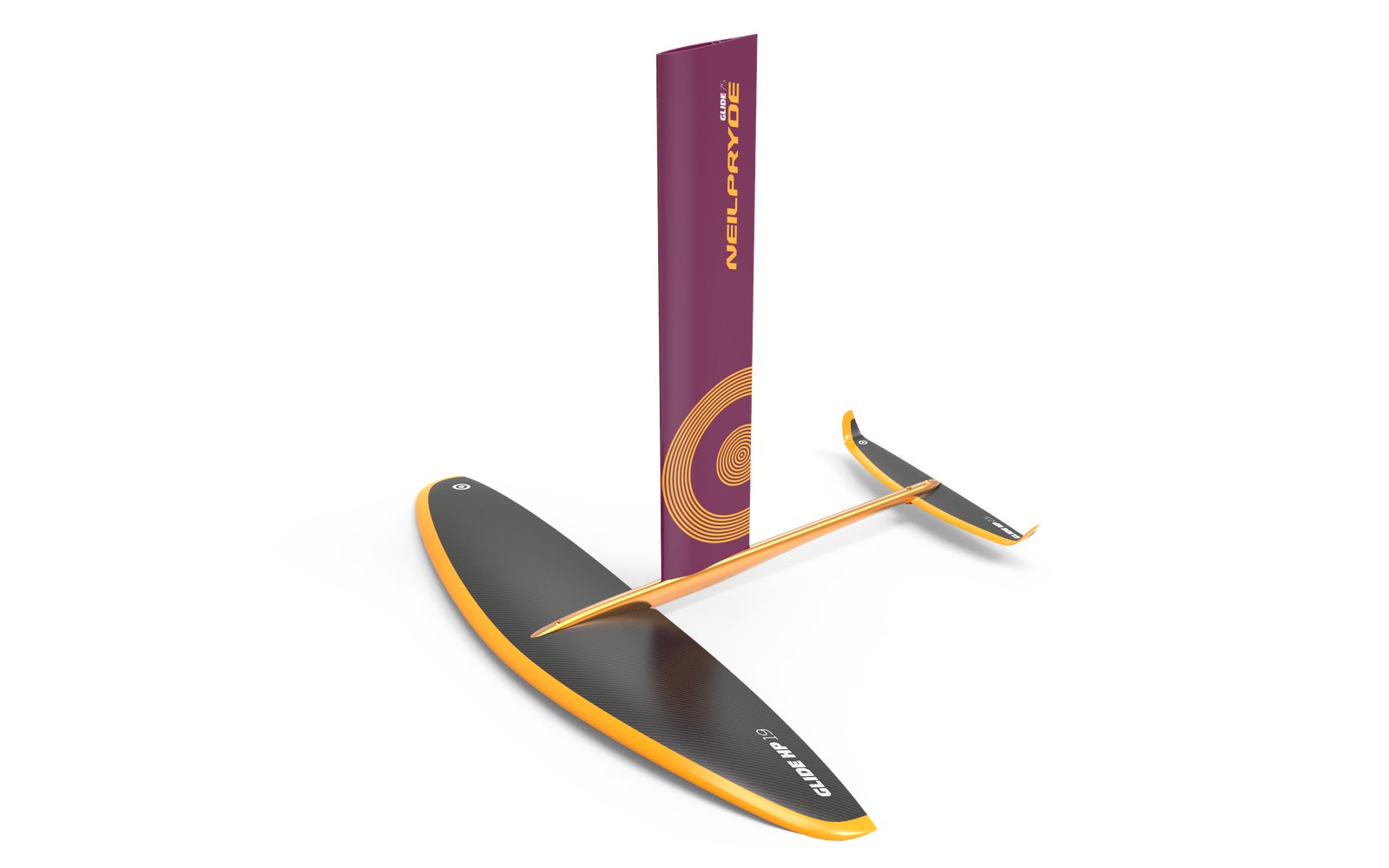 NeilPryde Glide Surf HP 2026 surf foil szett fekete alapon