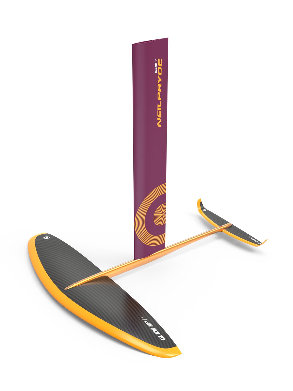 NeilPryde Glide Wind HP 2026 windsurfing foil fekete alapon