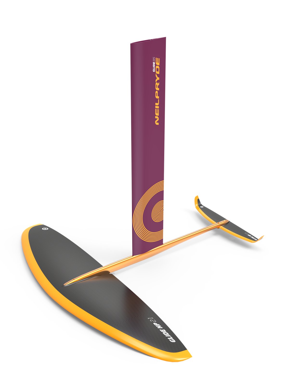 NeilPryde Glide Wind HP 2026 windsurfing foil all-round kialakításban