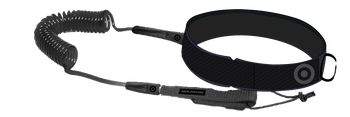 NeilPryde SUP és wingfoiling csípőre rögzíthető biztonsági leash gyorscsatos neoprén övvel és spirális PU kötéllel