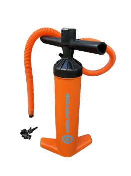 Narancssárga színű NeilPryde wing pumpa nyomásmérő órával és cserélhető fejekkel