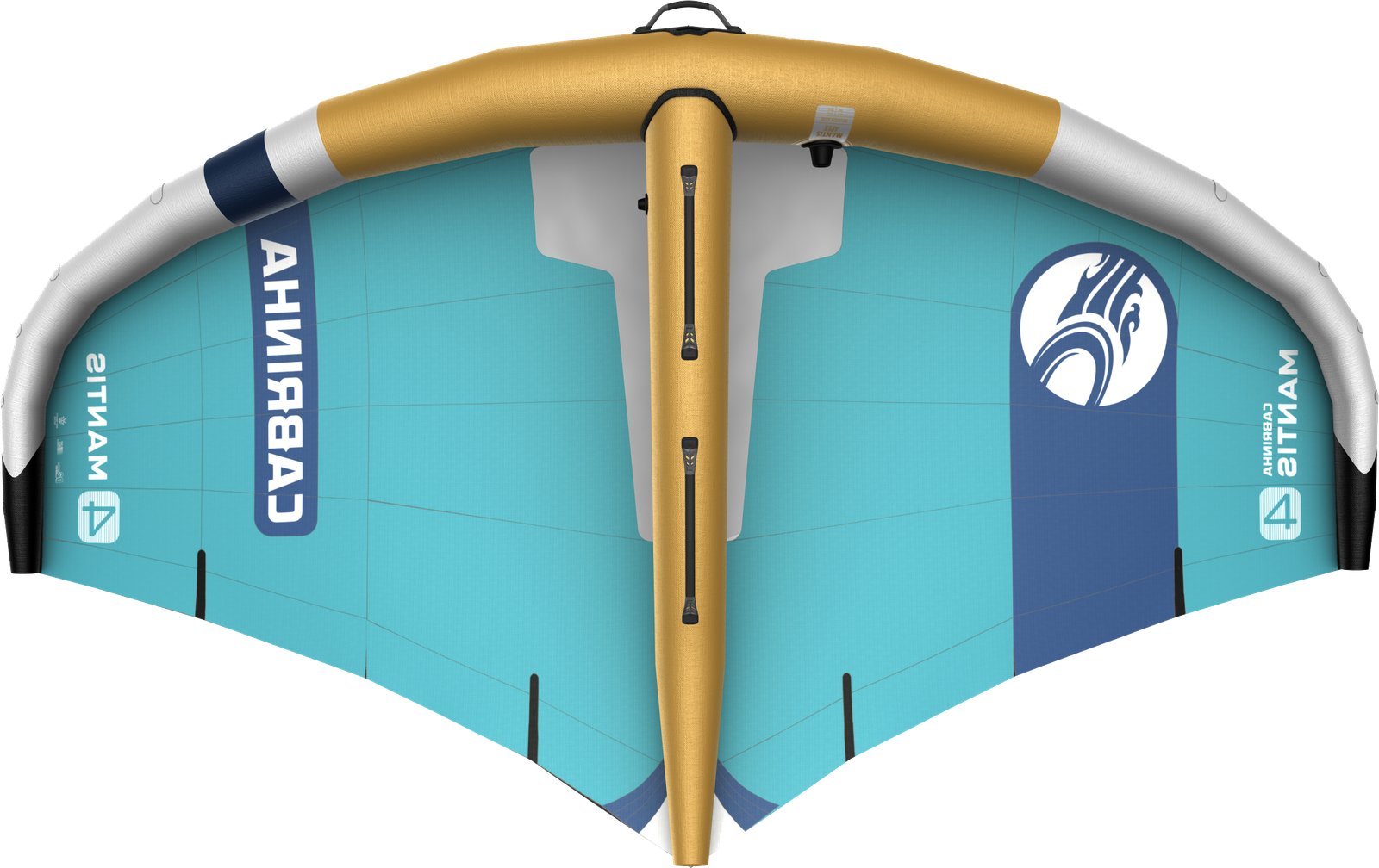 Cabrinha Mantis Apex 2026 wingfoil szárny világoskék színben, Aluula Gold vázszerkezettel