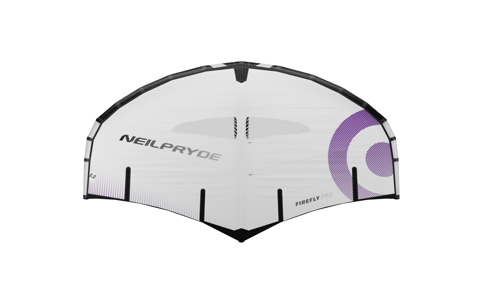 NeilPryde FireFly Pro 2026 wingfoiling ernyo tiszta fehér modell, lila logóval