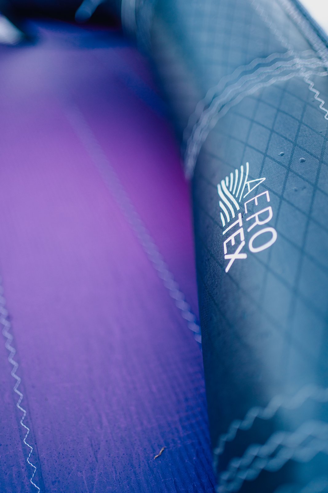 FireFly PRO LTD 2026 wing részlet AeroTex anyaggal és megerősített varrásokkal