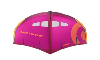 Rózsaszín NeilPryde FireFly 2025 wing freestyle és wave felhasználásra rövidített fesztávval