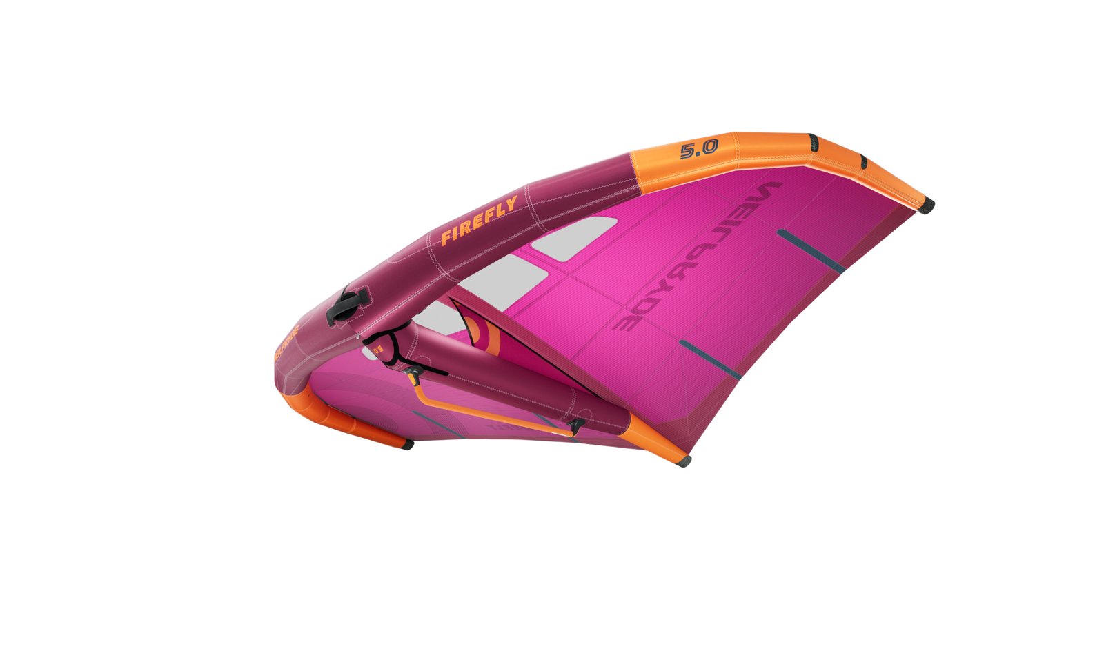 NeilPryde FireFly 5.0 wingfoiling szárny freestyle és hullámlovaglás stílushoz, Mono Handle merevítővel