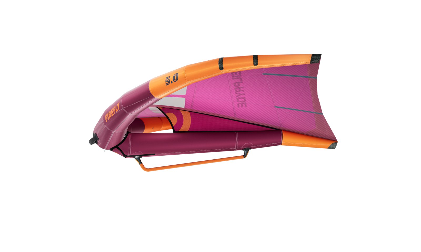 NP FireFly 2025 wingfoiling szárny 5.0 méretben, mono handle kialakítással freestyle és hullámlovaglás stílushoz