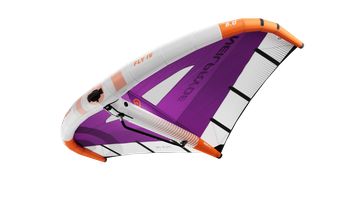 NeilPryde Fly IV 2026 teljesítmény-freeride wingfoiling szárny lila-narancs színben